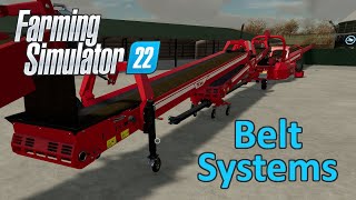 Farming Simulator 22 Tutorial  Belt Systems [upl. by Anagnos]