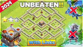 New Best Th11 Base 2024  Town Hall 11 Th11 WarCwlFarming Base With Links  Clash Of Clans [upl. by Drusilla]