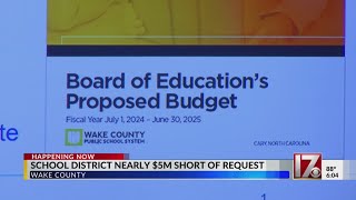 Wake County School Board talks budget process [upl. by Kylen]