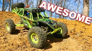 AWESOME RC TRUCK 4WD 110 SCALE  WLtoys 10428  TheRcSaylors [upl. by Etnemelc]