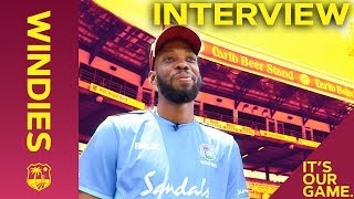 Roston Chases Dream Test Cricket Career  Interview [upl. by Aner818]