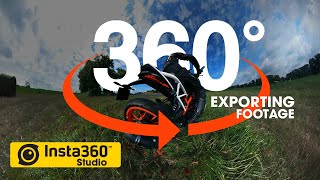 Create interactive 360 footage using Insta360 studio [upl. by Lenox141]