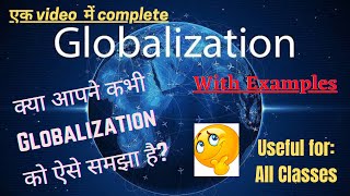 Globalisation  Types  Advantages amp Disadvantages  Notes in English  bilingual video Class 10 [upl. by Eadmund906]