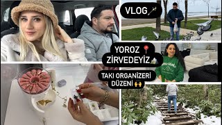 EN ZİRVEDEYİZ🏔️YOROZ📍TAKI ORGANİZERİ🤍BİRLİKTE DÜZENLEYELİM😍VLOG [upl. by Noe970]