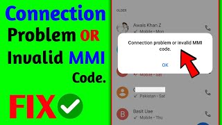 How To Fix Connection Problem or Invalid MMI Code 2024 [upl. by Yralam62]