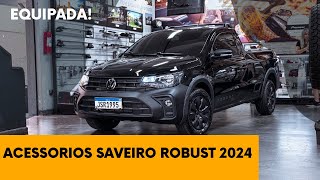 Acessórios Saveiro Robust 2024 [upl. by Euton]