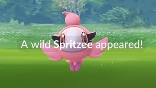 Spritzee Double Dust Spotlight Hour Live Pokemon Go [upl. by Longawa]