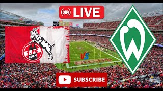 Koln w vs Werder Bremen w German Frauen Bundesliga Football Live [upl. by Ijuy171]