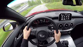 2017 Kia Stinger 20 TGDI 255 HP POV Drive [upl. by Igic]