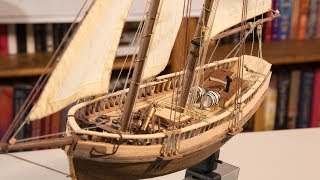 Virginia 1819 model boat [upl. by Nordna776]