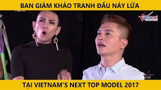 Ban giám khảo tranh cãi nảy lửa tại Việt Nam Next Top Model 2017 [upl. by Nikral]