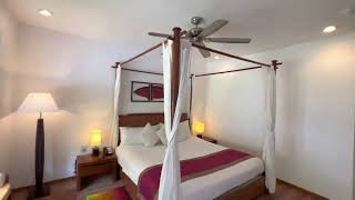 Maldives Kuramathi Island Resort  Beach Bungalow  room 87  room tour [upl. by Geiss371]