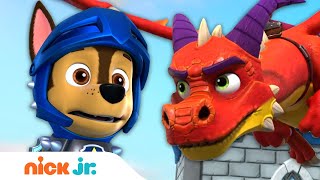 PAW Patrol Rescue Knights Stop Fire Breathing Dragon 🔥  Nick Jr [upl. by Izabel]