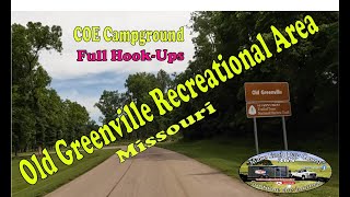 COE Greenville Recreational Area Missouri FULL HOOKUPS [upl. by Barnard]