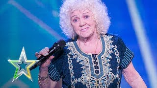 81yearold Evelyn stuns the judges  Auditions Week 1  Ireland’s Got Talent 2018 [upl. by Akkin]