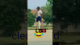 Clean Bold with tennis ball ❤️🏏trendingshorts viralvideo shortvideo 2025❤️🏏🔥 [upl. by Ennazus436]