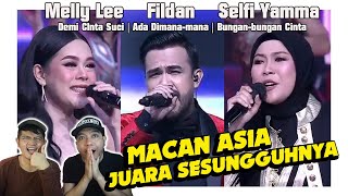 Selfi Yamma Fildan dan Melly Lee juara Asia ga ada lawan [upl. by Aleyam]