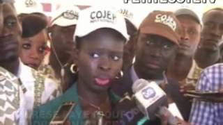 politiqueThérèse Faye Diouf lopposition nest pas républicaine [upl. by Ahsiruam]