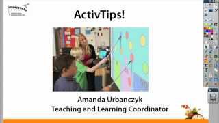 ActivTips  Deleting Annotations Objects and Backgrounds on your Flipchart [upl. by Catherine22]