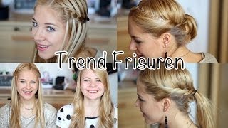 3 Frühlings Trendfrisuren  mit Dfashion [upl. by Blisse]