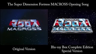 SDF MACROSS OP Original ver amp BDBOX Special verpachinko [upl. by Verina370]