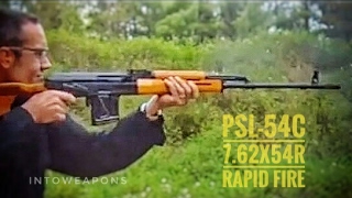 PSL54c 762x54r Rifle Rapid Fire [upl. by Greer]