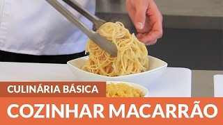 Como cozinhar Macarrão [upl. by Ajnos865]