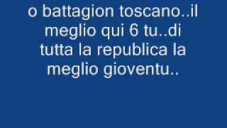 Canti fascisti A noi la morte non ci fa paura [upl. by Briant99]