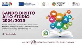 Monetizzazione del servizio mensa [upl. by Airamasor]