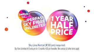 Sky Fibre advert with Joy from Inside Out Ireland [upl. by Llewol157]