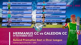 Caledon CC vs Hermanus CC [upl. by Musser]