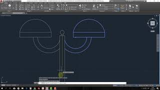 como usar SIMETRIA en AUTOCAD Tutorial Autocad 2018 [upl. by Gerge]