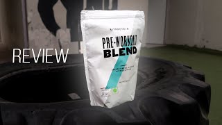 Myprotein Pre workout Blend Review  Fitness Like Pro [upl. by Nnagem]