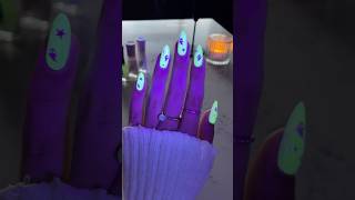 is this not the most incredible nail polish for halloween 👻 diy nail tutorial  nails nailart [upl. by Cargian]