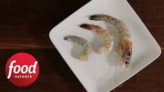 How to Peel and Devein Shrimp Like a Pro  Food Network [upl. by Coray76]