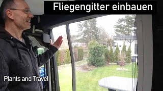 Dometic FlyTec FT 200 Insektenschutz Fliegengitter einbau Camperausbau [upl. by Une]