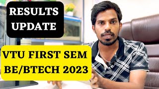 VTU FIRST SEM 2023 RESULTS DATE [upl. by Plumbo]