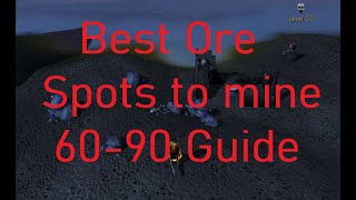 Runescape 3 Best Spots to Mine Levels 60  90 Ore Guide Part 2 [upl. by Coltun446]