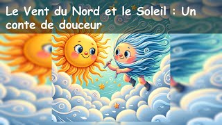 Histoire du soir pour toutpetits Le Vent du Nord et le Soleil  Un conte de douceur [upl. by Cecelia377]