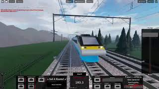 Rails Unlimited derailment with explosion  IN GAME [upl. by Jock]