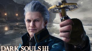 Dark Souls 3  Vergil Build Destroying Gundyrfeat Frayed Blade [upl. by Laurena380]