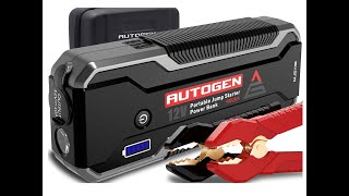 AUTOGEN 12V Jump Starter product review [upl. by Timothea]