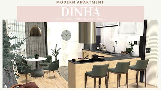 MODERN APARTMENT  DOWNLOAD  TOUR  CC CREATORS  The Sims 4 [upl. by Derrick983]