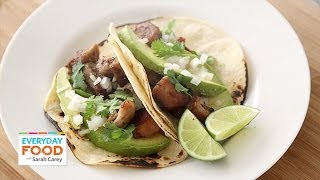 Simple Carnitas Tacos  Everyday Food with Sarah Carey [upl. by Luapnaej733]