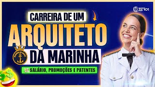 Como é a carreira de um Arquiteto da Marinha  Salário e benefícios [upl. by Trilley]