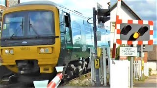 Cookham Level Crossing Berkshire [upl. by Kral]