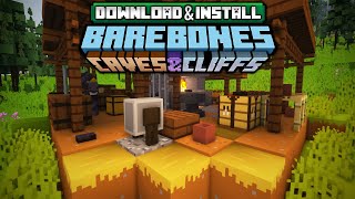 Bare Bones Texture Pack 1181182 Download amp Install Tutorial [upl. by Earla764]