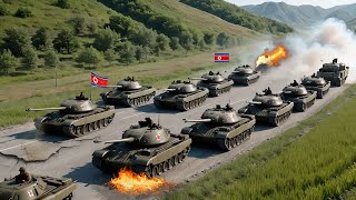 Todays news North Koreas largest military convoy becomes first casualty fighting for Russia [upl. by Anastase]