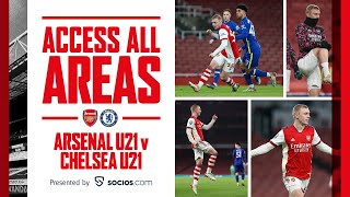 ACCESS ALL AREAS  Arsenal vs Chelsea 41  U21  Mika Biereth [upl. by Flin]