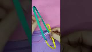 Finally Showing You how to make a paper fidget band shortsorigami [upl. by Cal564]